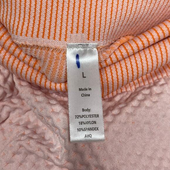 NEW Astoria Activewear Momentum Leggings Peaches & Cream Women’s Size Large - Picture 9 of 9